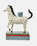 Zebra Candleholder, Jose Dot Blue Grey
