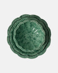 Speckled Plate set, Green