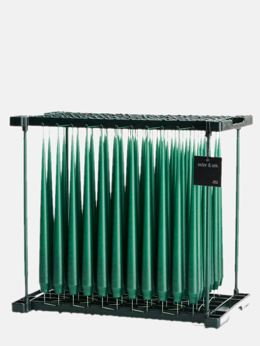 Taper Candles 2 pieces - Marble Green