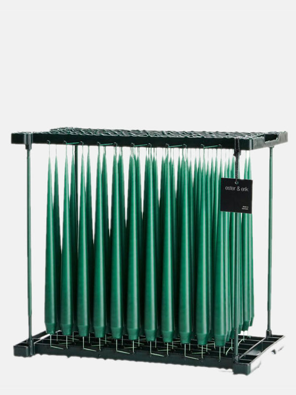 Taper Candles 2 pieces - Marble Green