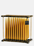 Taper Candles 2 pieces - Warm Amber