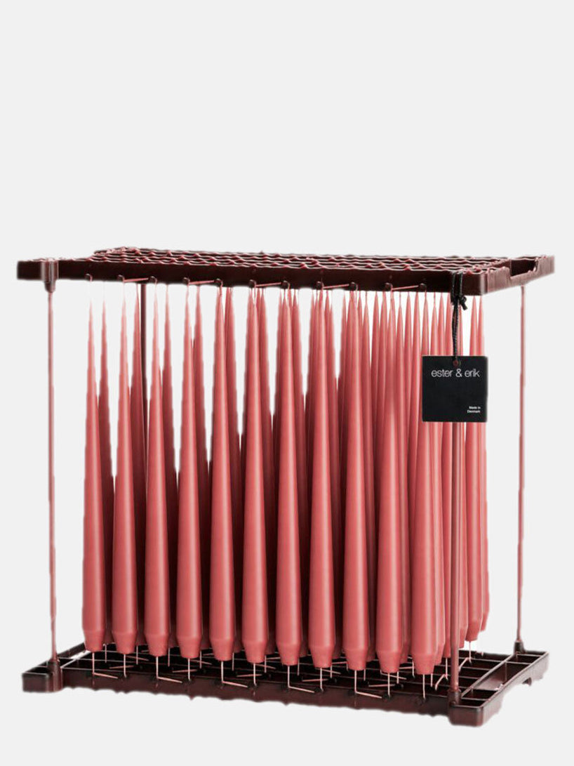 Taper Candles 2 pieces - Aged Rust