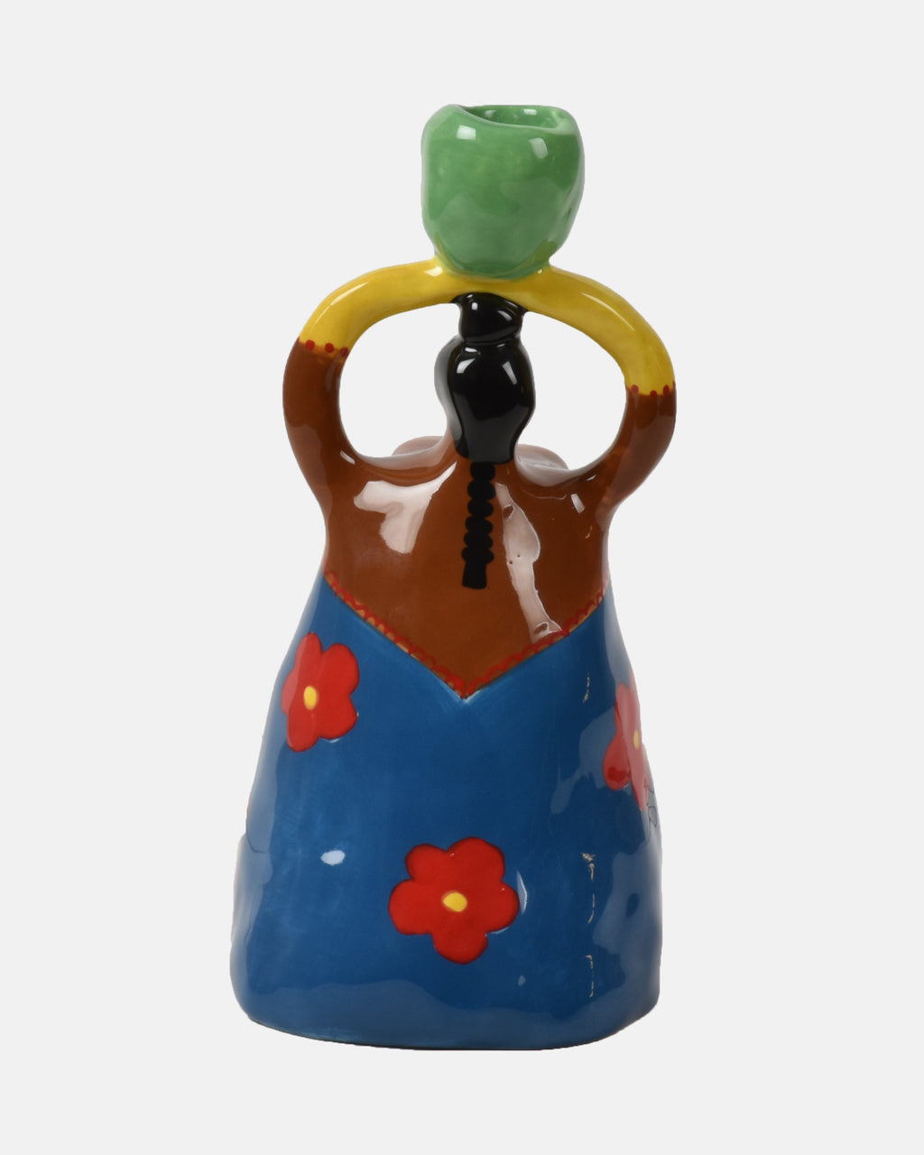Nina Blue Candleholder