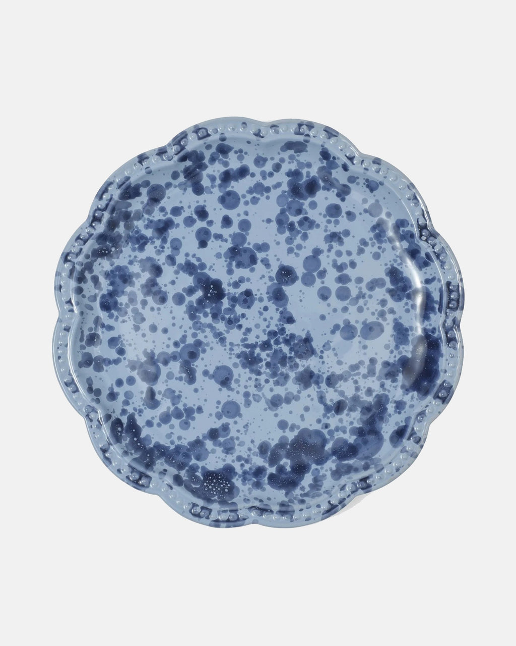 Speckled Plate Set, Blue