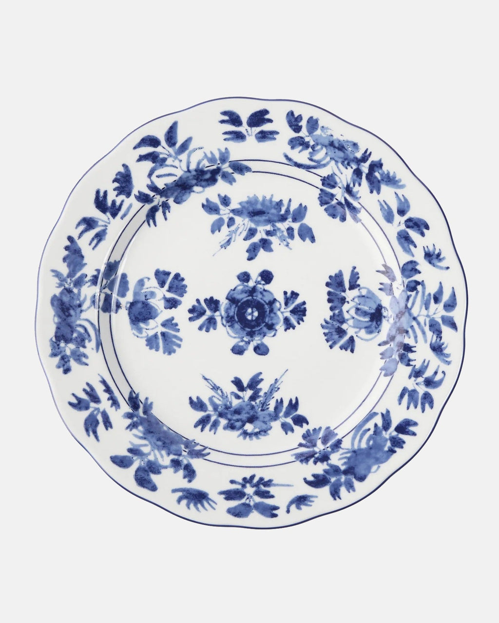 Gloria Porcelain Plate Set, Blue
