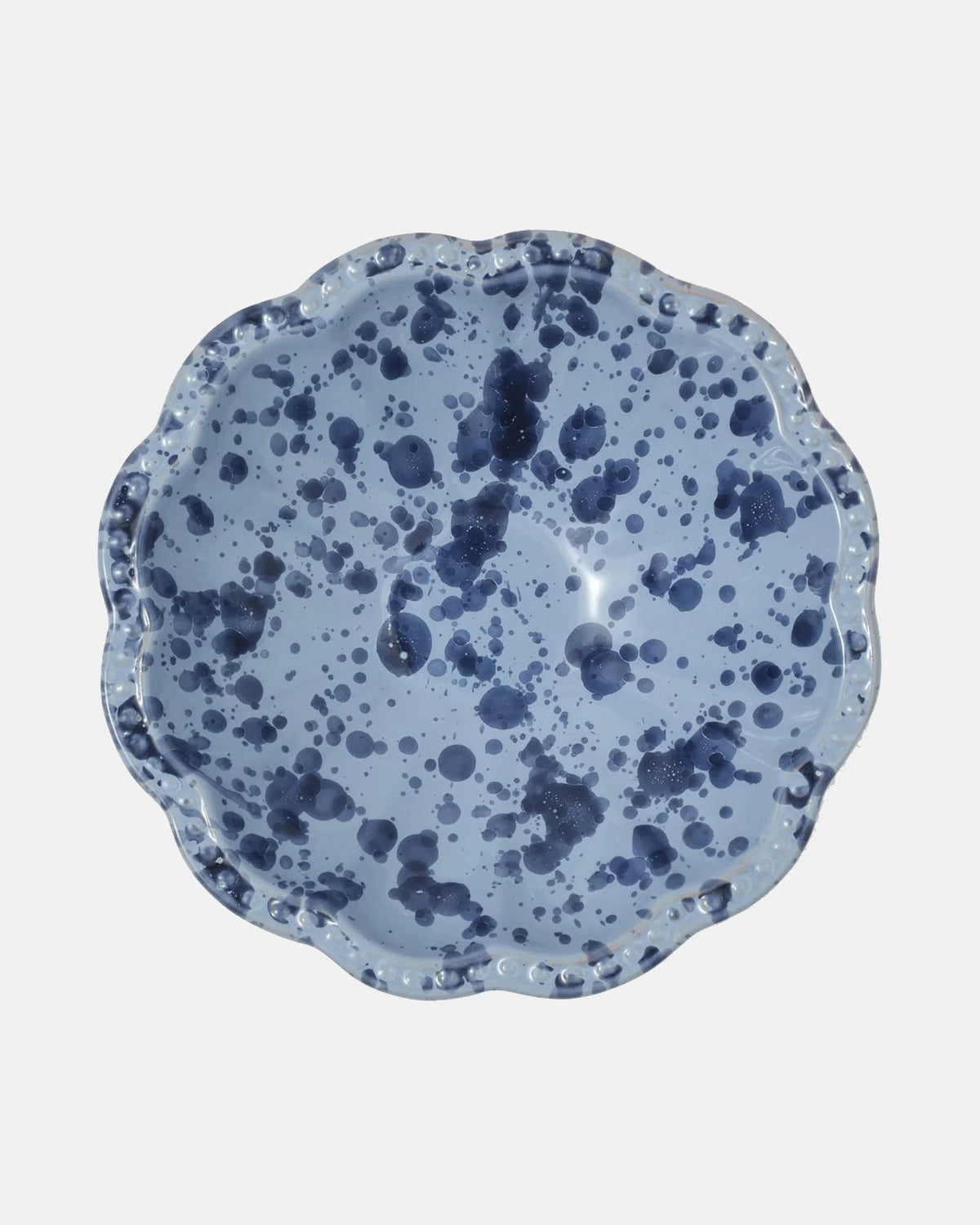 Speckled Plate Set, Blue