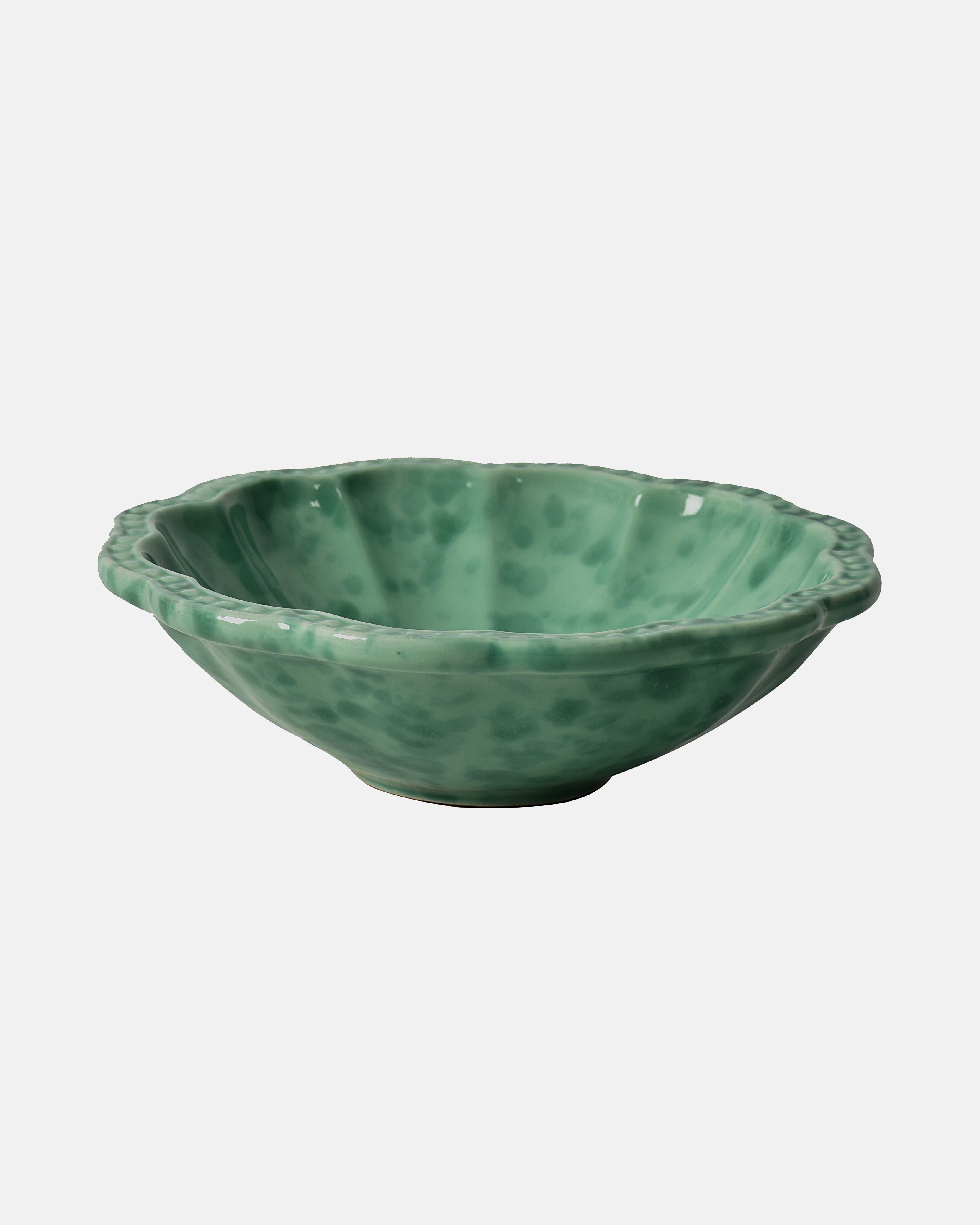 Speckled Plate set, Green