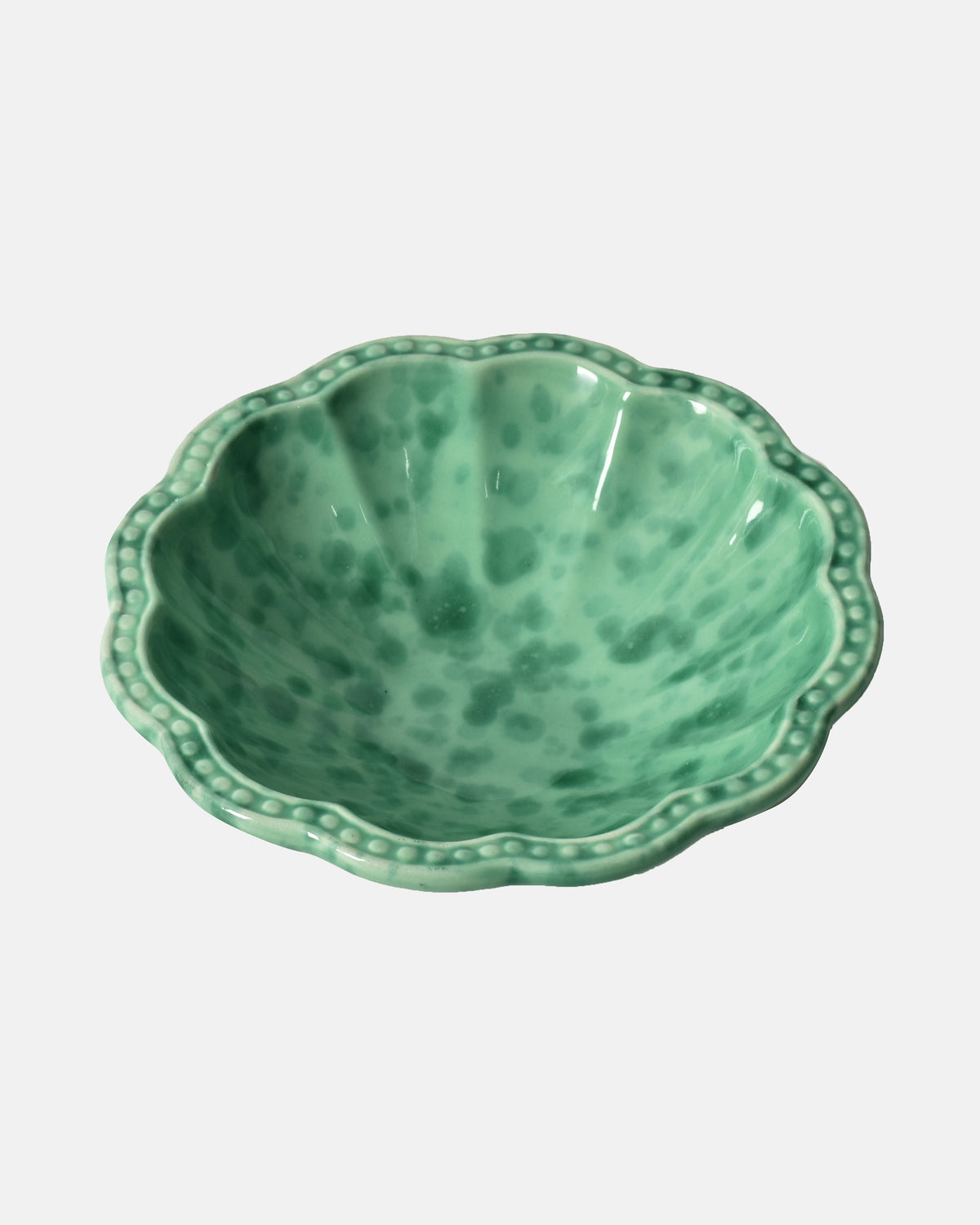 Speckled Plate set, Green