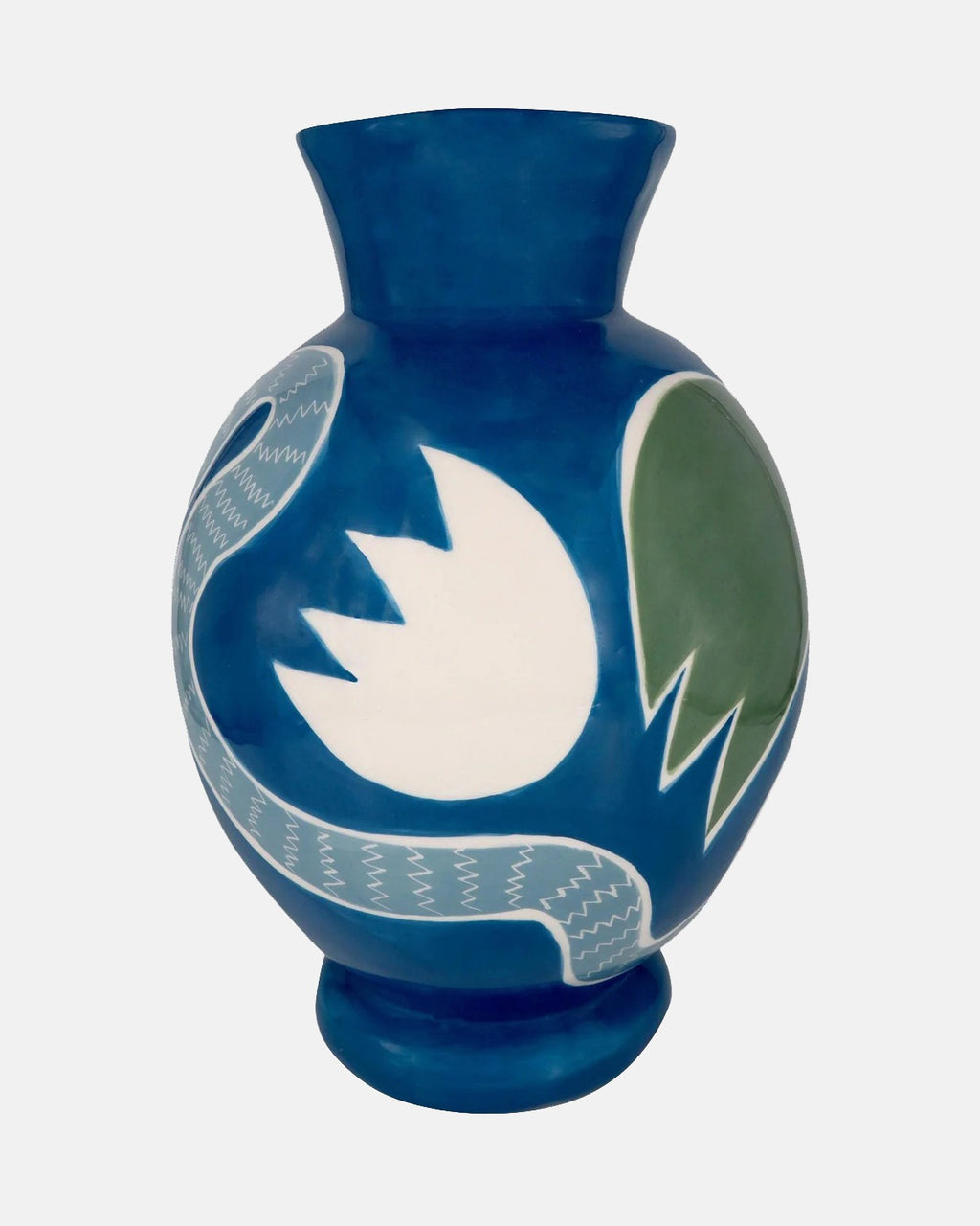 Indigo Tulip Vase