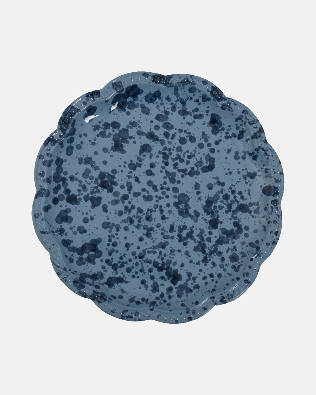 Speckled Plate Set, Blue
