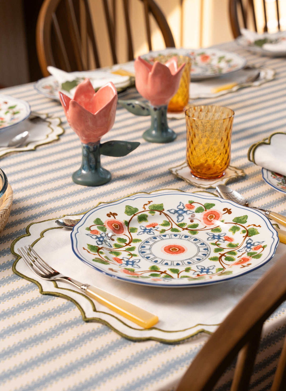 Ceramics, painted by hand