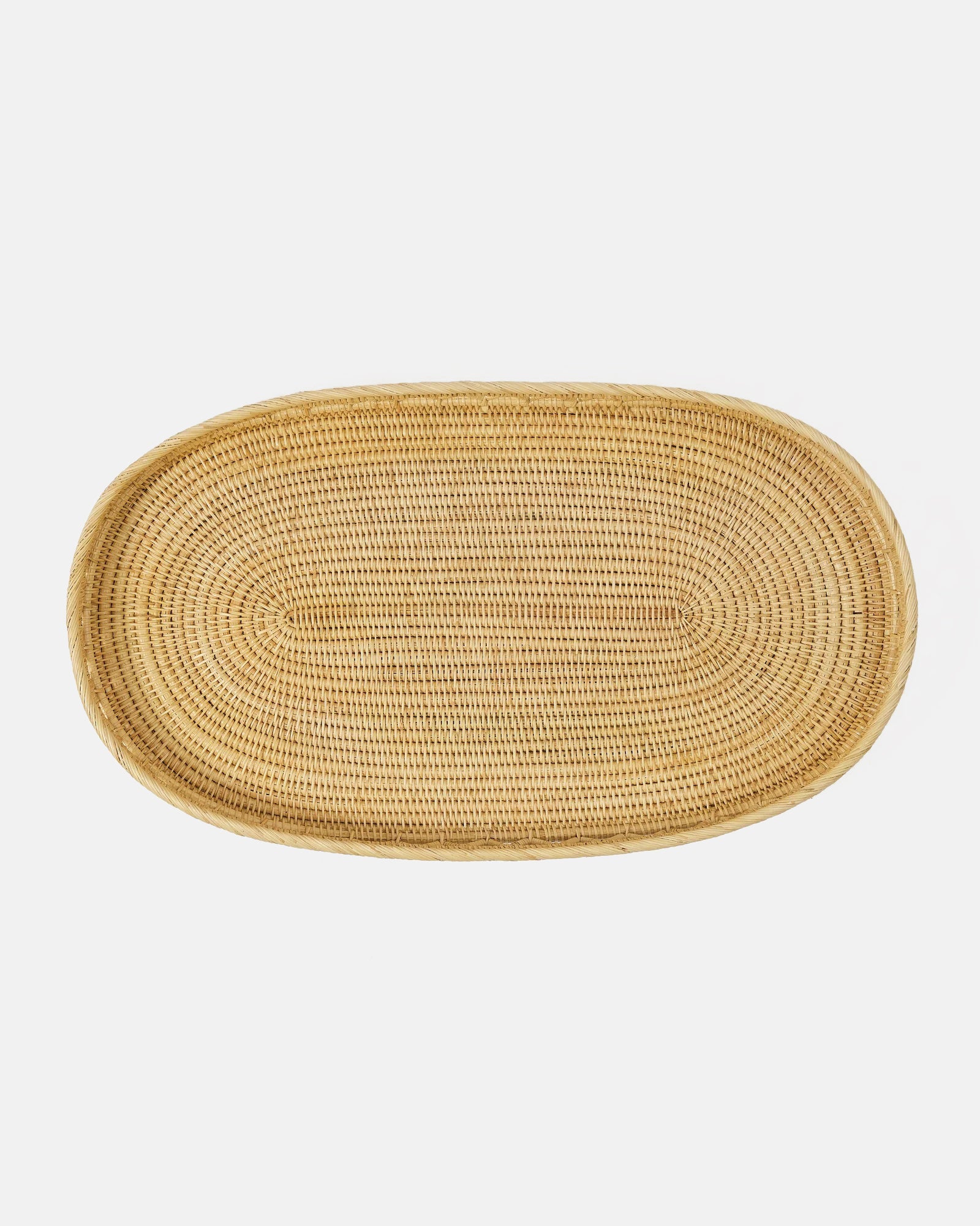 Rattan Sabbia Oval Tray, Large
