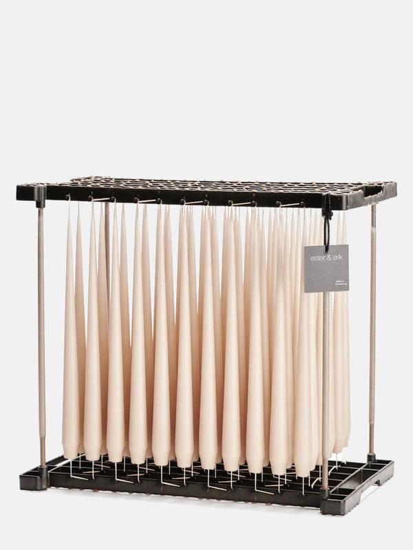 Taper Candles 2 pieces - Ice Latte