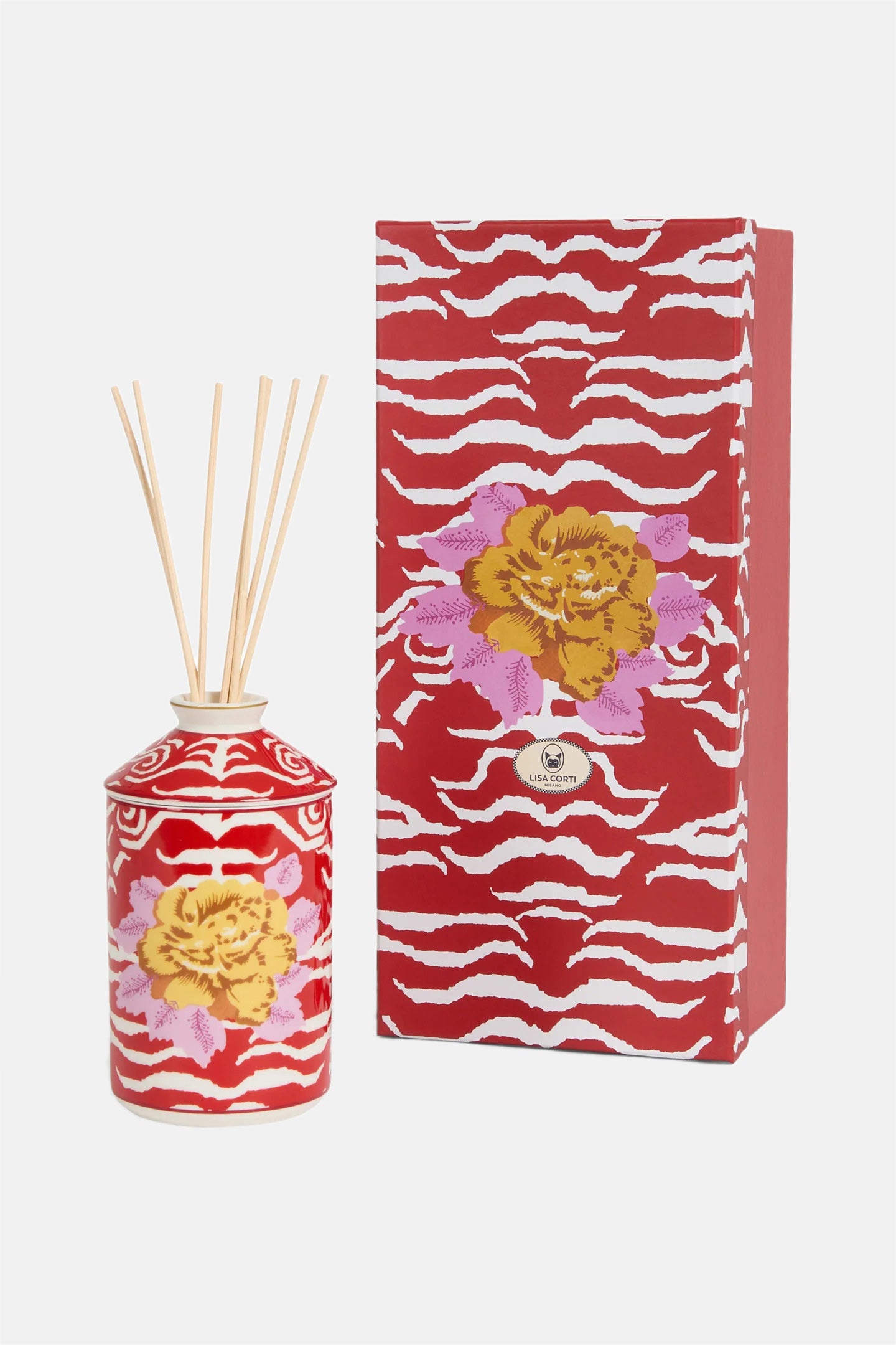 Diffuser Set - 1211 Indian Tiger Red