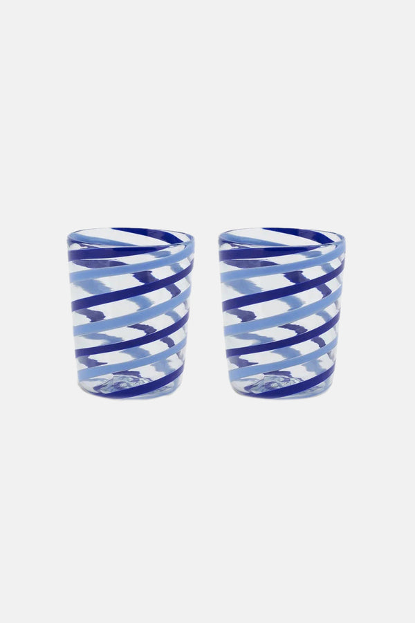 Set of 2 Glasses - Pervinch Blue
