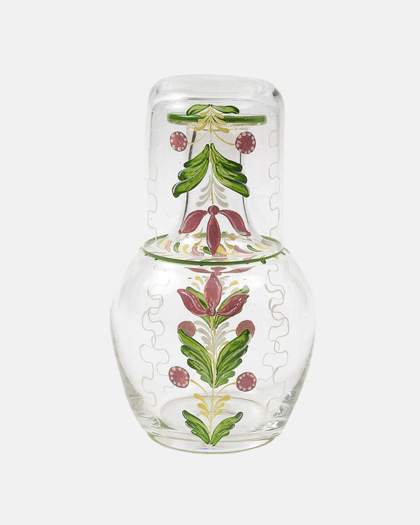 Murano Tulip Hand-Painted Bedside Set