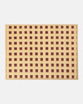 Capri Placemat, Natural and Brown