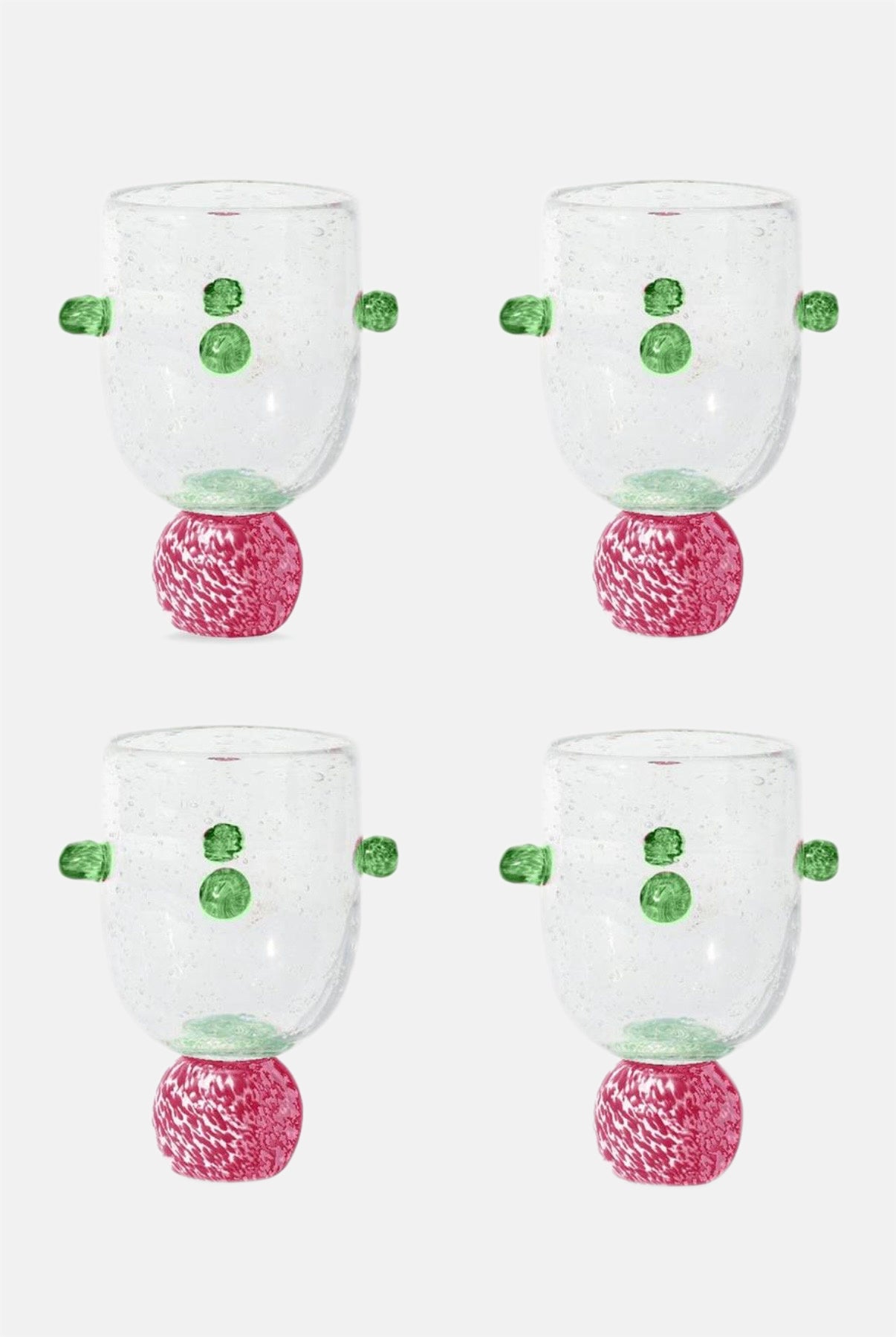 Liliana Dotty Glass Tumblers (Set of 4)