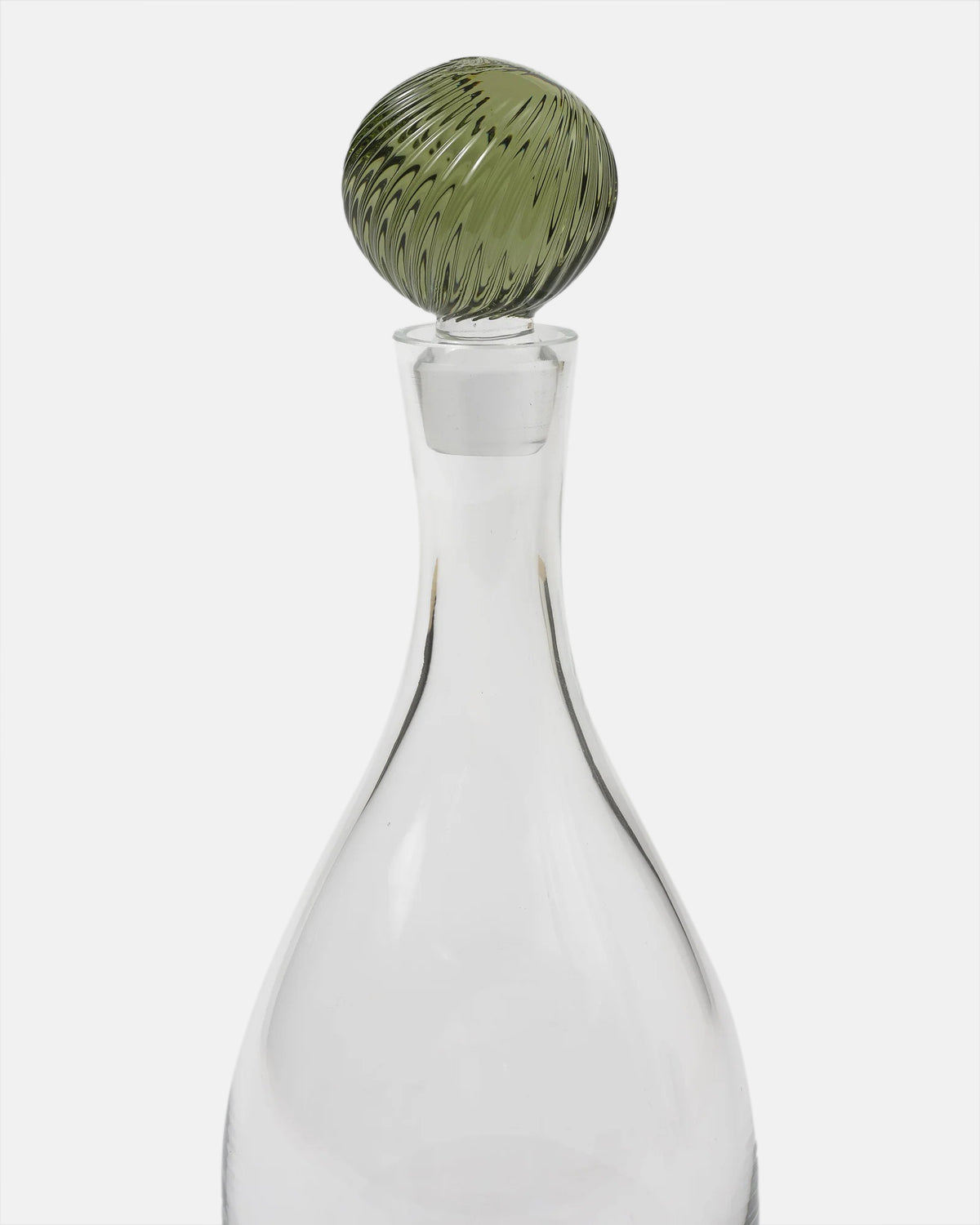 Demetra Glass Bottle Green, Large