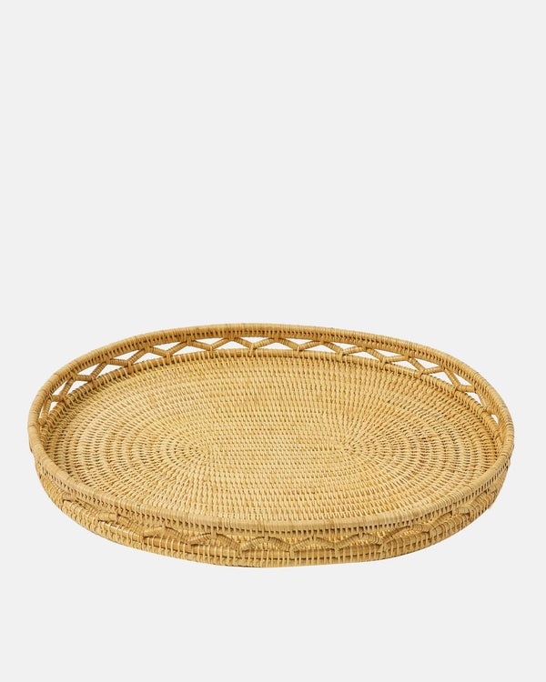 Rattan Sabbia Oval Tray, Medium