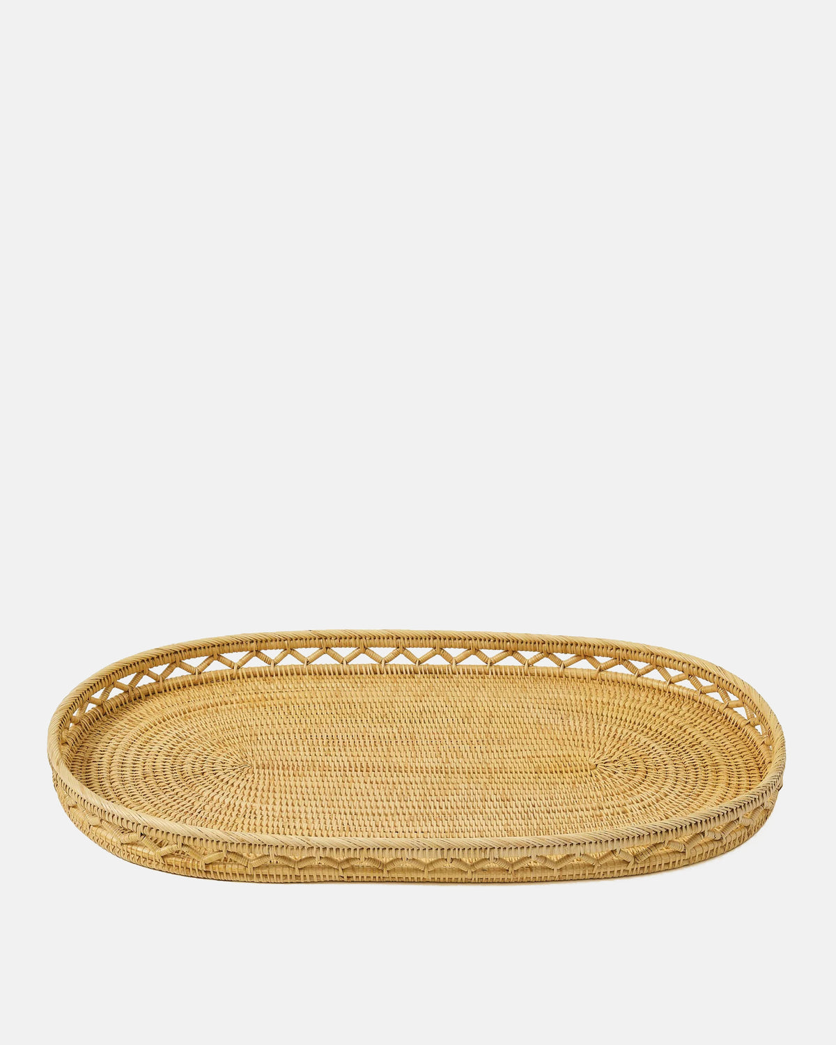 Rattan Sabbia Oval Tray, Large
