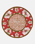 Louloudi Woven Placemat, Burgundy
