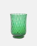 Balloton Water Glass, Dark Green