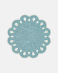 Gotas Placemat and Napkin, Blue with White