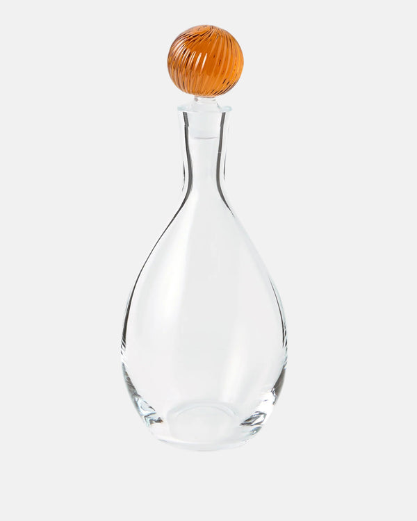 Demetra Glass Bottle Ochre, Large