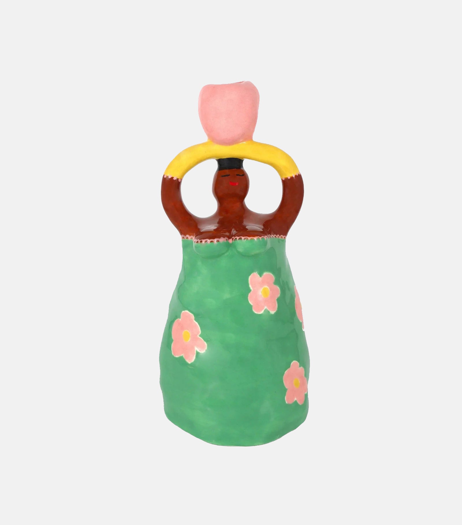 Nina Green Candleholder