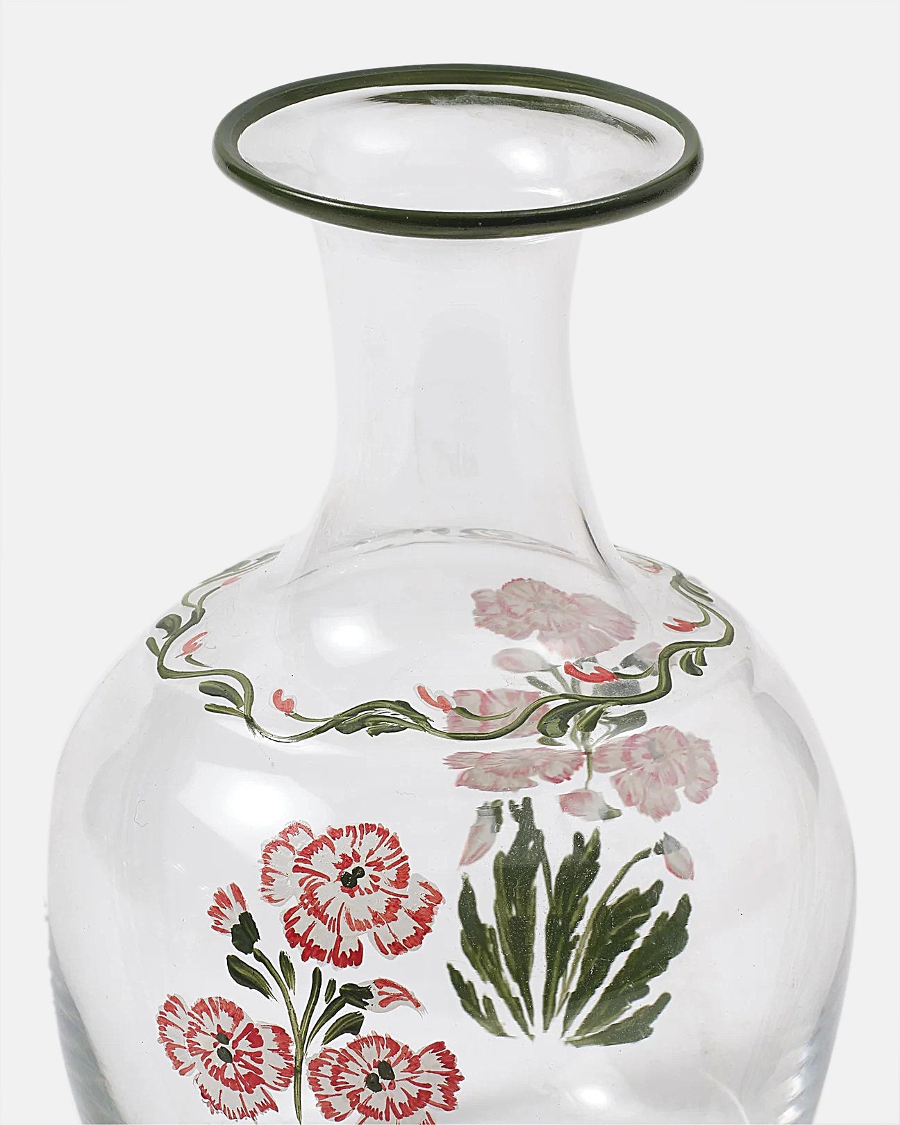 Murano Garofano Hand-Painted Bedside Set