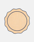 Orla Placemat, Raffia with Blue