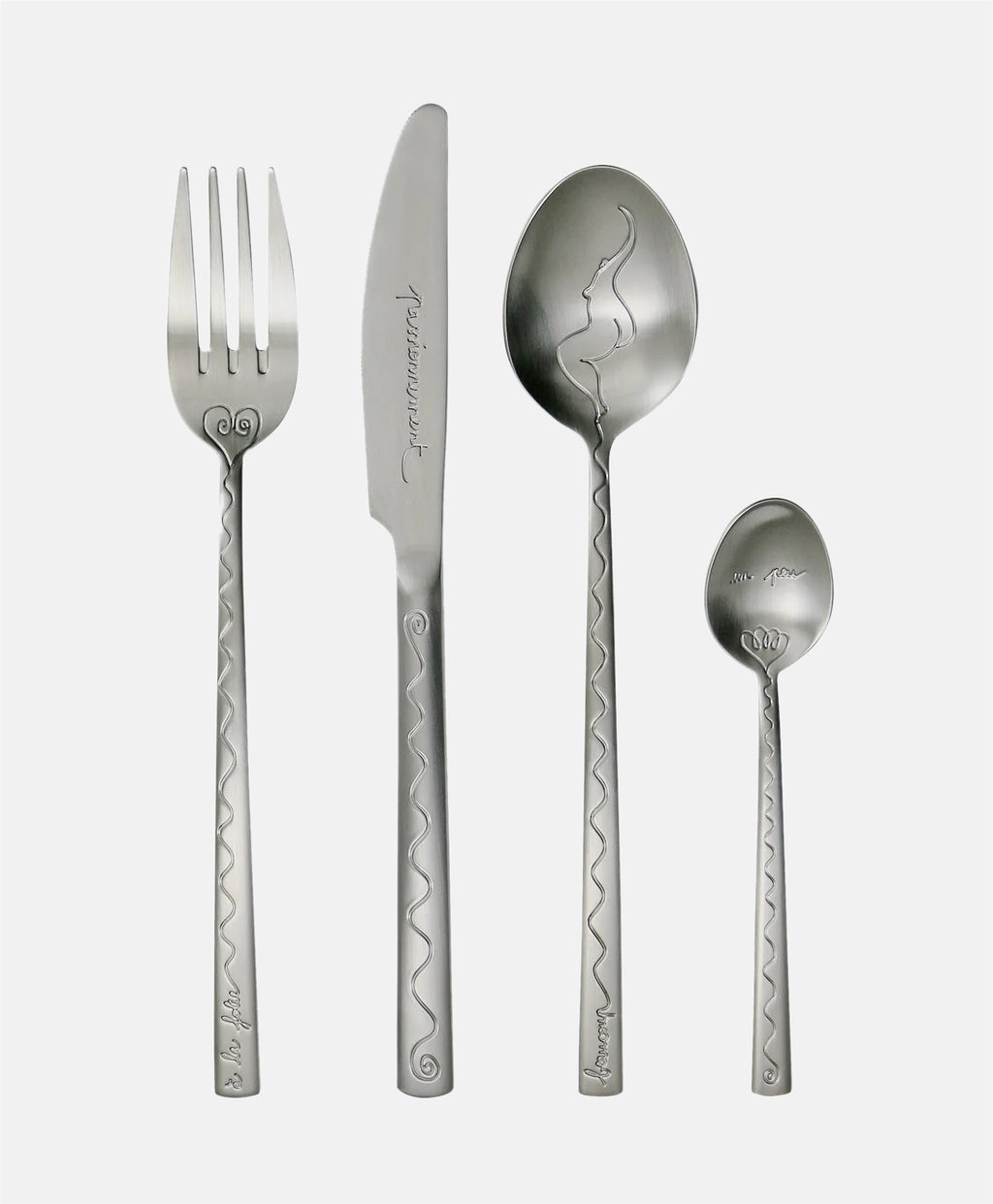 Passionnément by Laetitia Rouget - 24 pcs Cutlery Set with Ceramic Holder