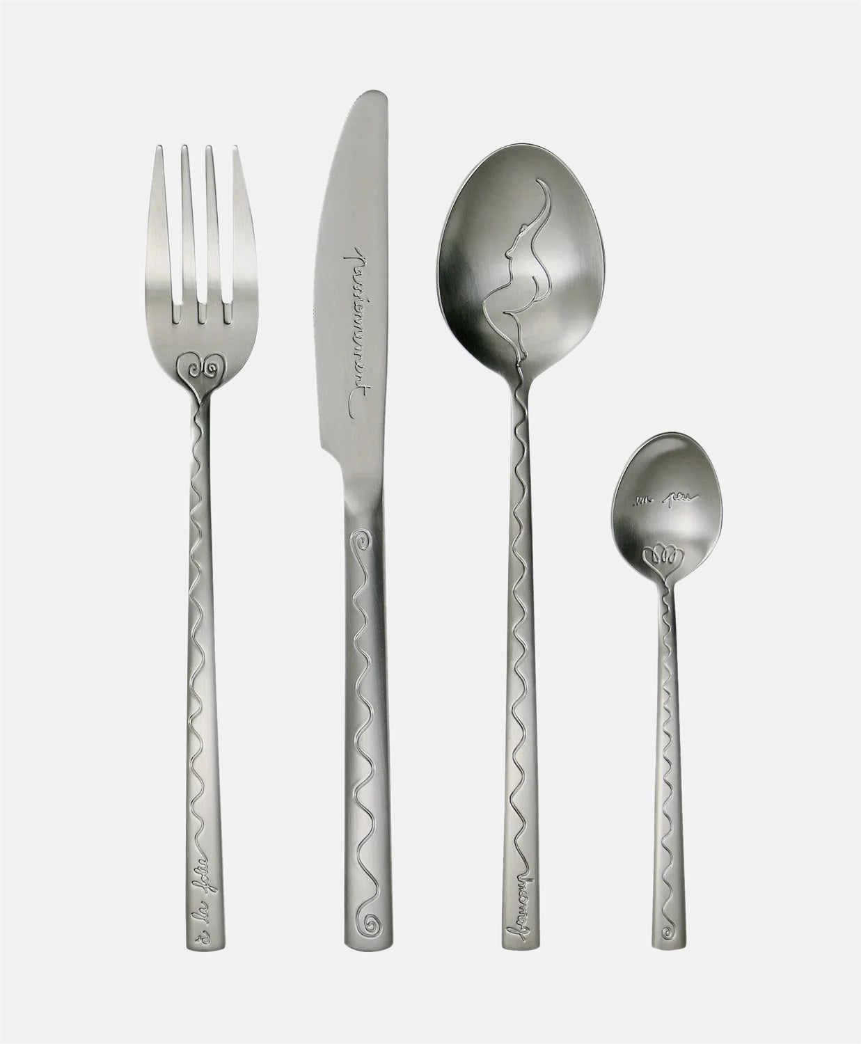 Passionnément by Laetitia Rouget - 24 pcs Cutlery Set with Ceramic Holder