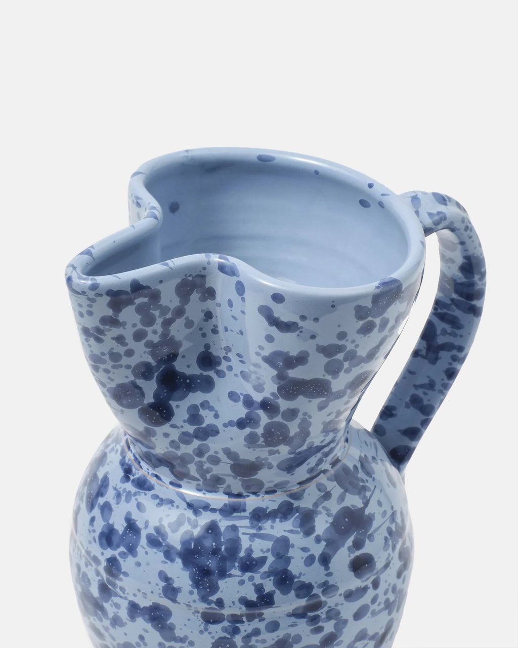 Speckled Pitcher, Blue