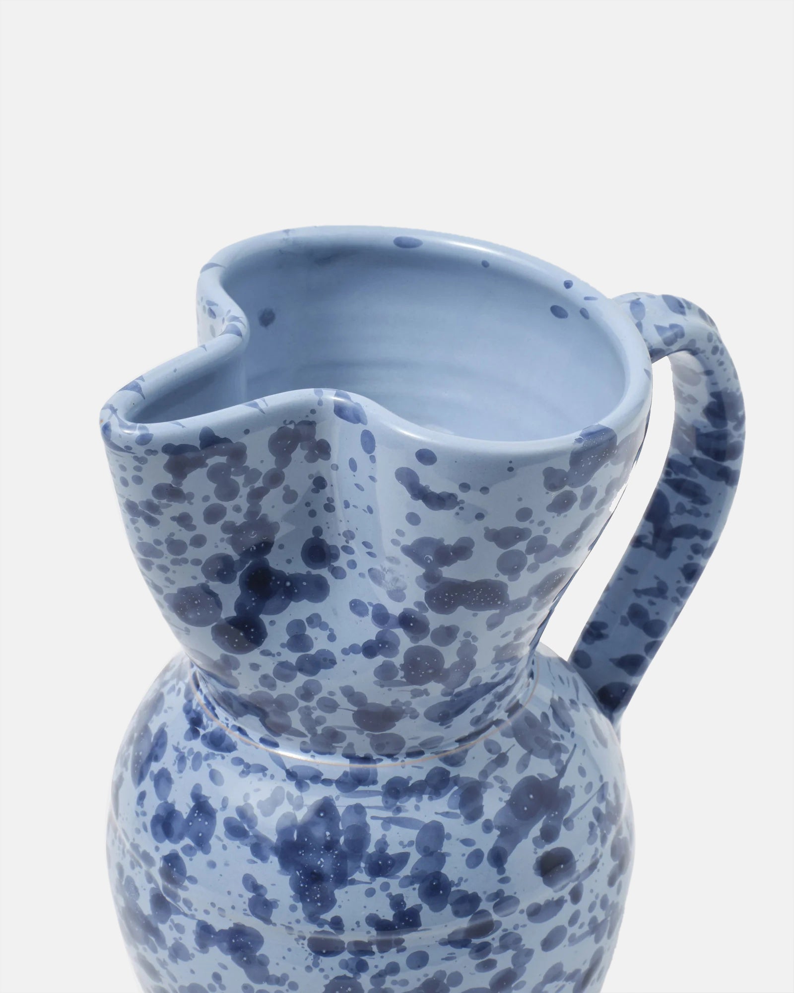 Speckled Pitcher, Blue
