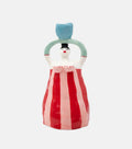 Claudia Red Candleholder