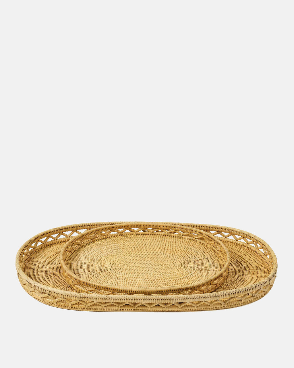 Rattan Sabbia Oval Tray, Medium
