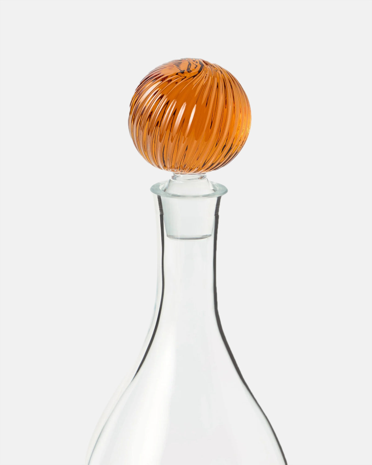 Demetra Glass Bottle Ochre, Large