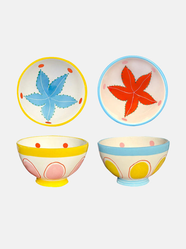 Starfish Set of 2 Bowls