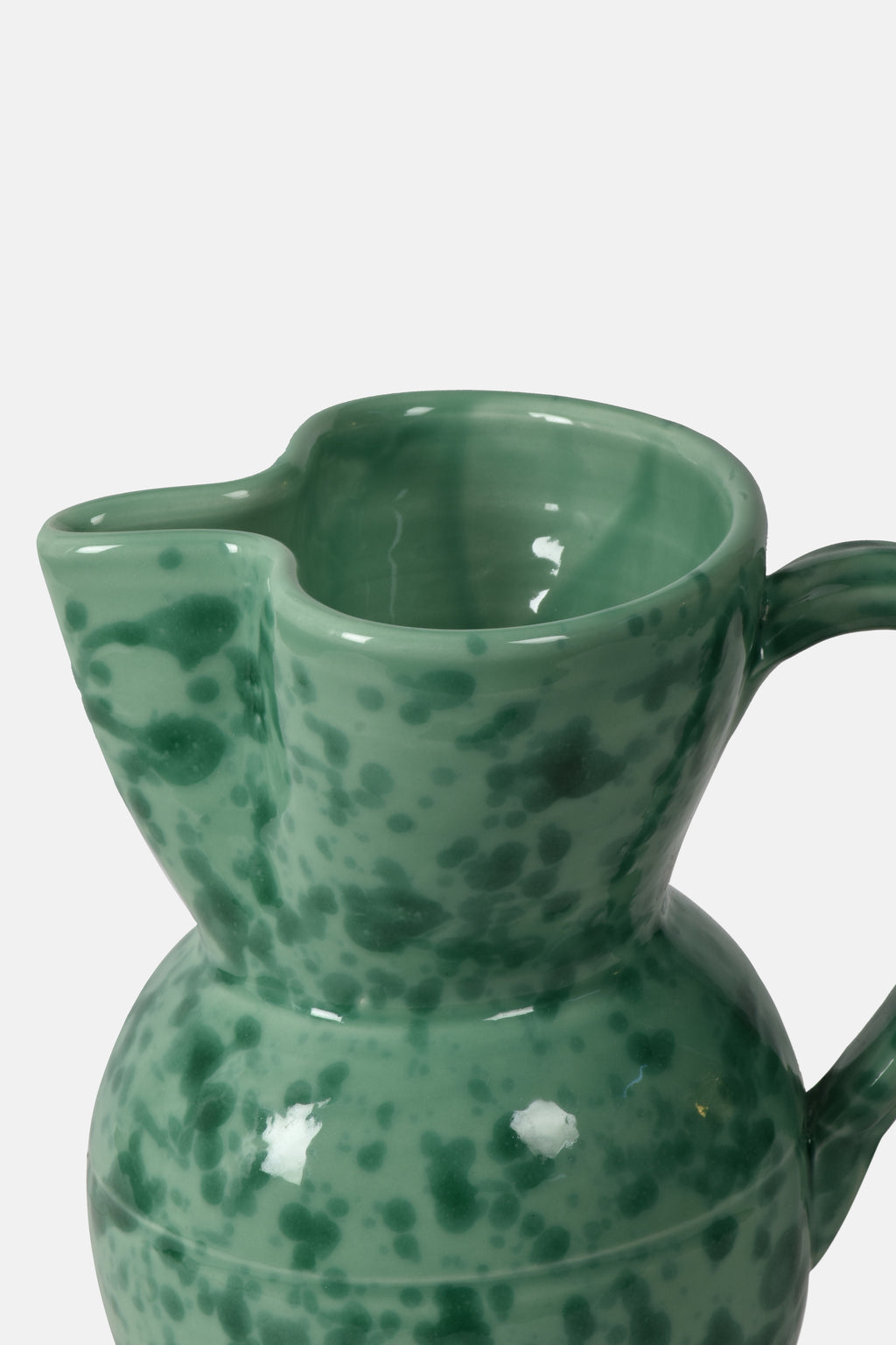 Speckled Pitcher, Green