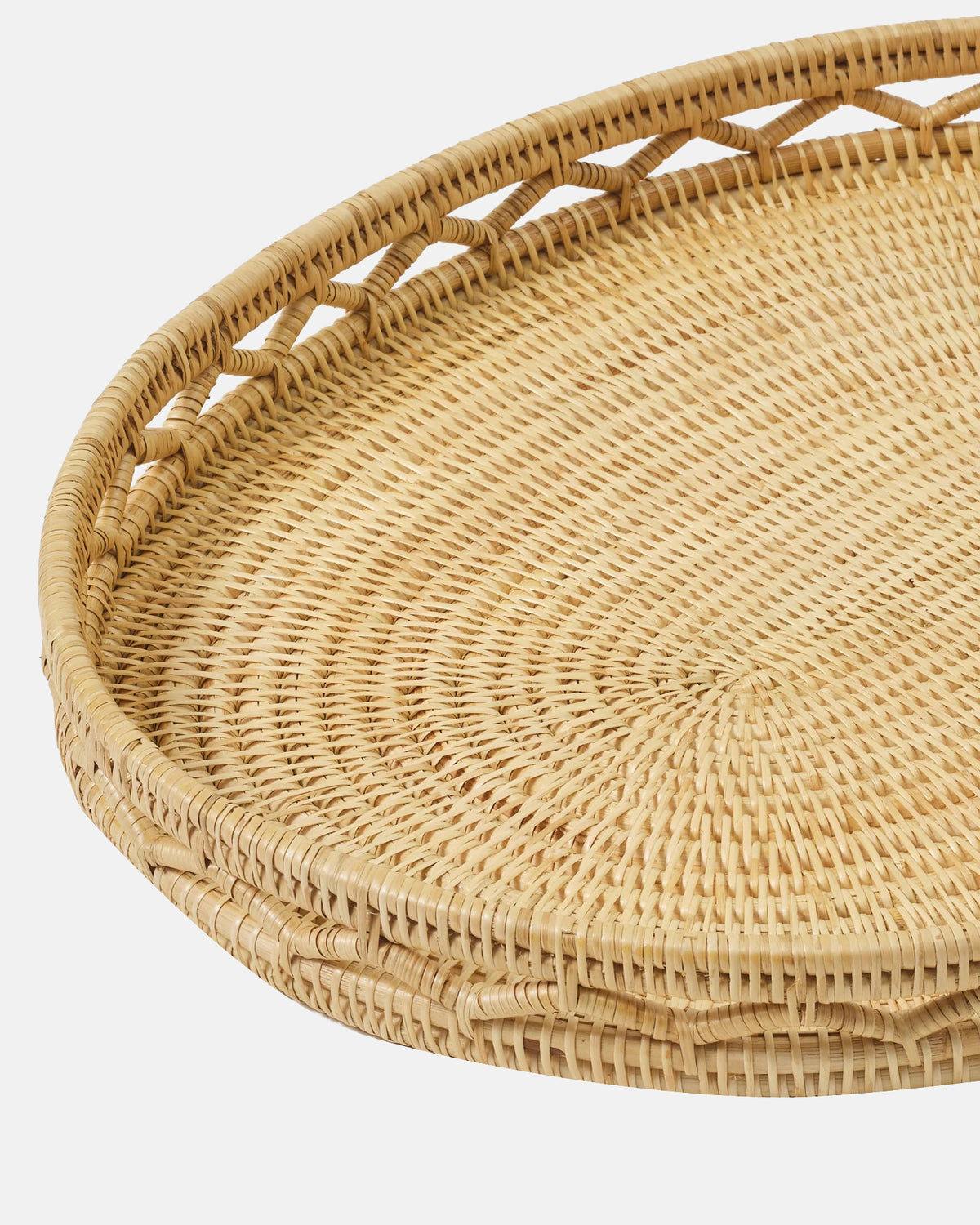 Rattan Sabbia Oval Tray, Large