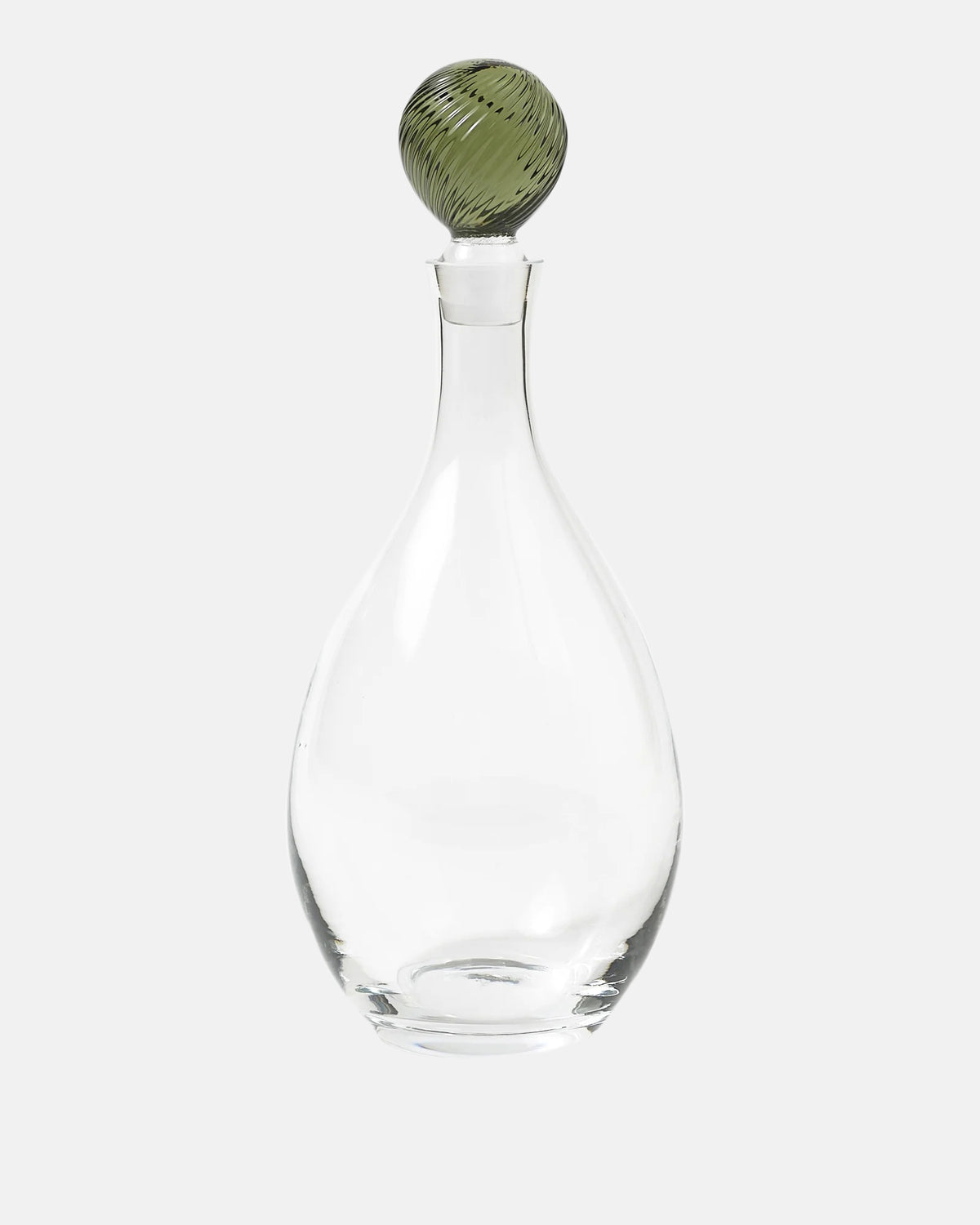 Demetra Glass Bottle Green, Large